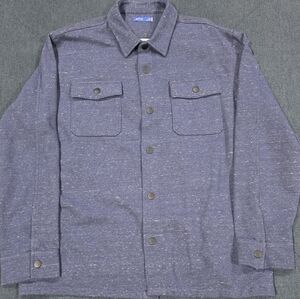Men's Blue Button-Up Long Sleeve